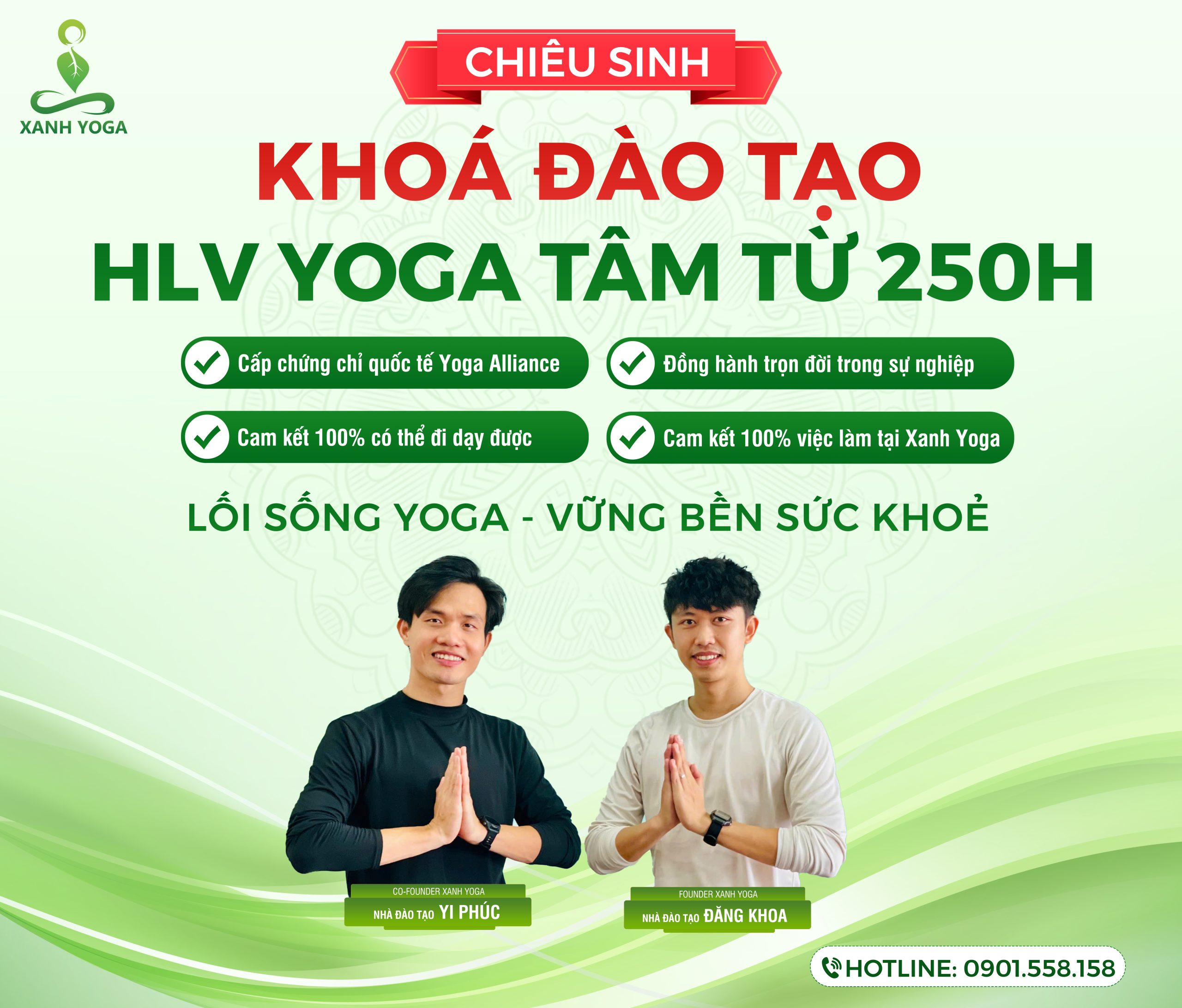 Khoá học HLV Yoga